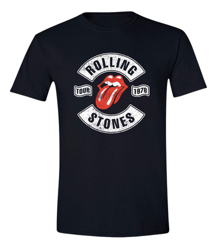 Playera Hombre Rock The Rolling Stones Tour 1978 000619n