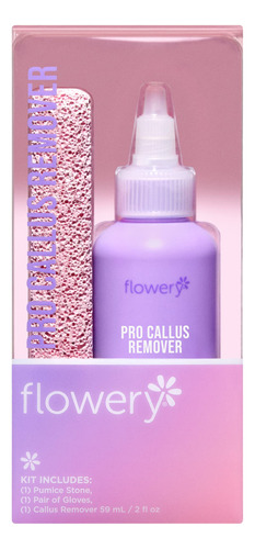 Flowery Kit Removedor De Callos Pro