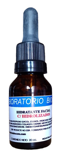 Sérum Hidratante Facial Con Hidrolizados 20cc -biocom