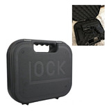 Case Glock Maleta Rígida Pistola Com Espuma Interna - Preto