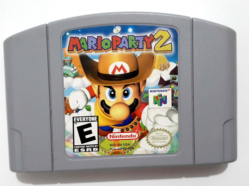 Jogo Mario Party 2 Nintendo 64.
