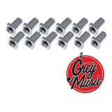 Pack X 12 Gibraltar ScLG Buje De Bombo Bateria De 6mm Largo