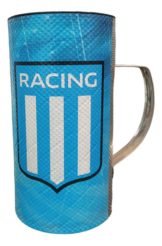 Guiro Vaso Guira Plot Racing Club Interior Plastico C/peine