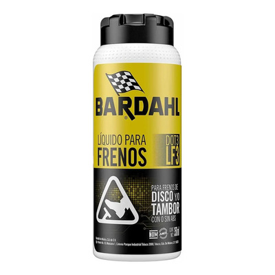 Liquido Para Frenos Disco Y Tambor Dot-3 350 Ml Bardahl 1 PIEZA | Meses sin interés