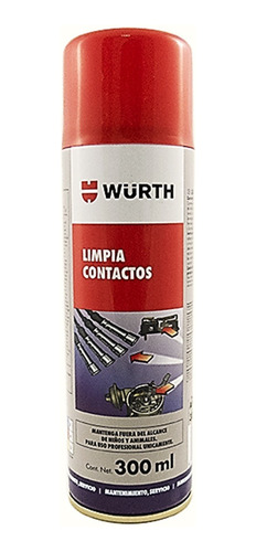 Limpiador Contactos Wurth 300 Ml