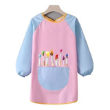 Delantal De Pintura Impermeable Blusa De Arte Para Niños