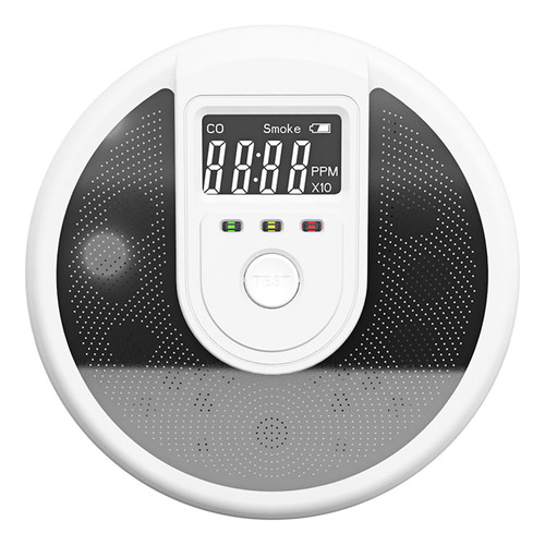 Detector De Monóxido De Humo Con Batería De Alarma, Combinac