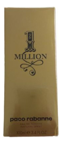 Perfume 1 Million Paco Rabanne Eau De Toilette Masc 100ml