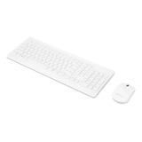 Combo Teclado Y Mouse Inalámbrico Lenovo 510 Español Mouse Blanco Teclado Blanco