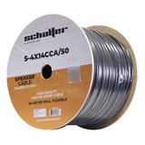 Cable Bocina Cal 14x4 Hilos Rollo Con 50 Mts Msi