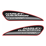 Adesivo Compatível Com Harley Davidson Sportster Xr1200x 005 Cor Harley Sportster Xr1200x