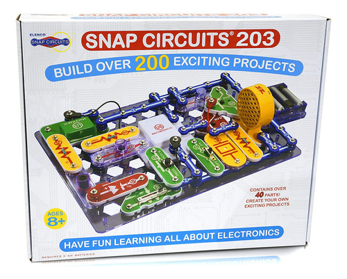 Kit De Electrónica Snap Circuits | Más De 200 Proyectos De S