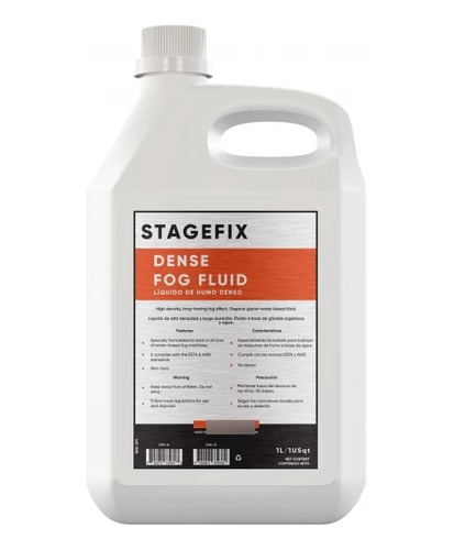 Stagefix Had1 | Líquido De Humo De Alta Densidad (1l) 