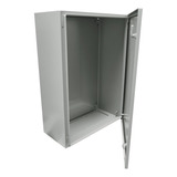 Gabinete Para Conexiones De Acero Con Llave 40x60x25 Cm Color Gris