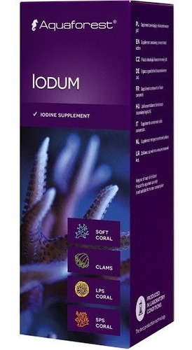 Iodum 10ml Aquaforest Yodo Corales Marinos Acuario