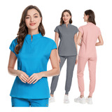 Pijama Quirúrgica Scrub Jogger Uniforme Antifluido