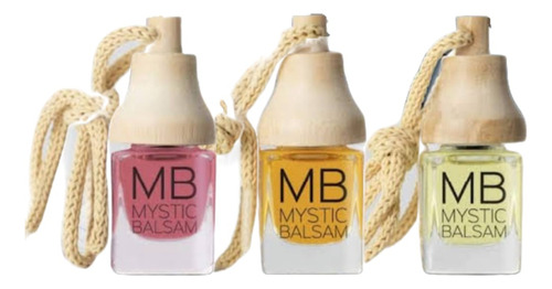 Mb Mystic Balsam Perfume, Aroma Para Auto Promo X 12 Unidad