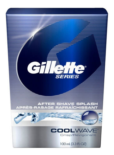 Locion Gillette Series Coolwave After Shave 100ml Usa Origin