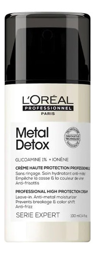 Crema De Peinar Loreal Profesional Metal Detox 100ml