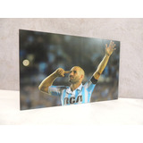 Cuadro Lisandro Licha Lopez - Racing Campeón - 27x42cm