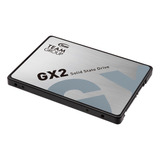 Ssd Teamgroup Gx2 2tb 2.5 Sata Iii 550/500 Mb/s Color Negro