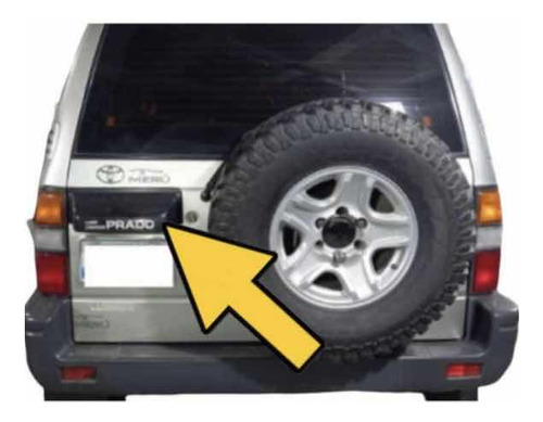 Emblema Land Cruiser Porta Placa Toyota Prado Foto 2