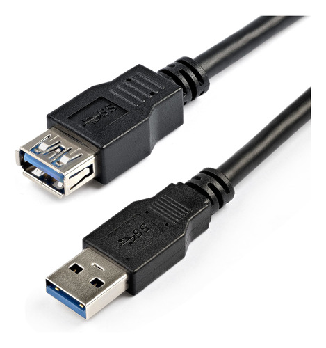 Cable Usb 3.0 Startech Usb3sext2mbk Extensión 2 M Usb A Mach