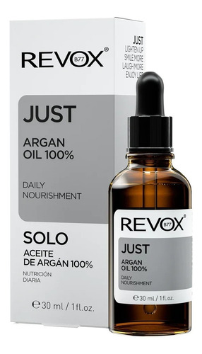 Aceite Argán100% Hidratador Para Rostro Y Cuello Revox 30 Ml