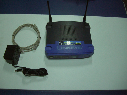 Roteador De Banda Larga Linksys Wrt54g Wireless-g