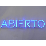 Cartel Abierto Neon Led
