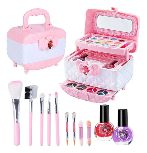 Bolsa De Maquiagem Infantil Completa Little Princess