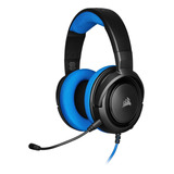 Headset Gamer Corsair Hs35 Stereo - Azul