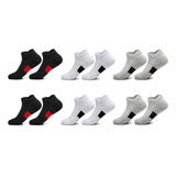 6pares Calceta Deportiva Hombre 100% Algodón Calcetines Ropa