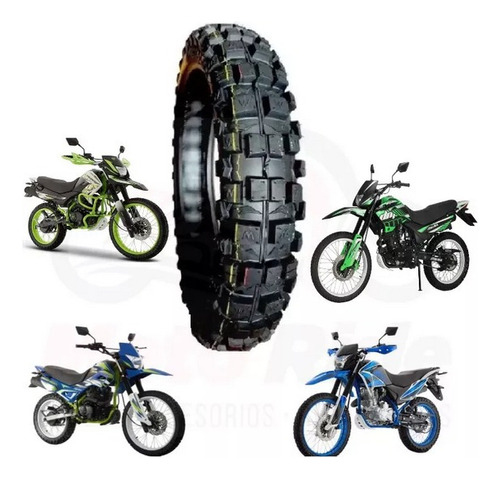 Llanta Trasera Moto Italika 120/80-18 Dm 200, Sport, Dm 250