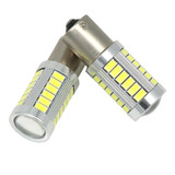 Focos Led Auto Moto Reversa Stop 33 Hiperled Lupa 1156 Canbu