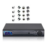 Cctv Kit De Camara 1080p Full Hd Dvr8 + 4 Camaras Domo Epa