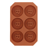 Molde De Pastel Bitcoin Diy Virtual Coin Silicona Chocolate