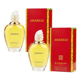 Paquete 2 Pzas Amarige Givenchy 100ml Dama Original 