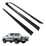 Kit Protetor De Borda Hilux 2016 Até 2020  Lateral E Tampa