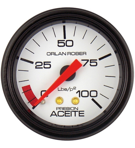 Presion De Aceite Orlan Rober Classic 52mm 100lbs