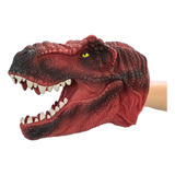 Muñeco De Mano De Dinosaurio Cogo Man, Juguete Rojo T-rex