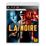 L.a. Noire Standar Edition Ps3 Fisico