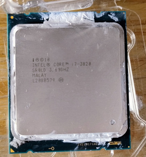 Procesador Intel I7 3820 3.6 Ghz 10 Mb Cache -box-