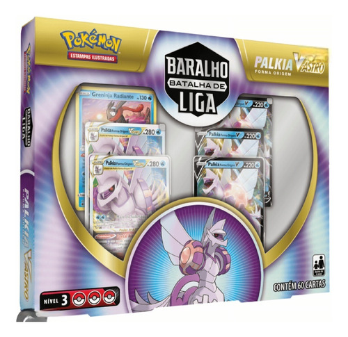 Deck Batalha Da Liga Pokemon + 100 Protetores Sleeves