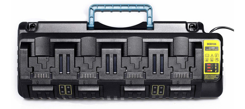 Lilocaja Dcb104 Cargador De Batería De Repuesto Para Dewalt 