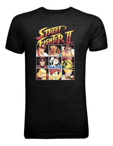 Playera T-shirt Vintage Street Fighter 