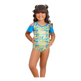 Maio Infantil Menina Moda Praia/piscina Candy 2022/2023 