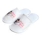 20 Pares Pantuflas Personalizadas Fiestas Eventos