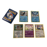 25 Cartas Brilhante Foil Reverse Holo Pokemon Original Copag