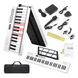 Bluetooth Midi 61 Teclas Teclado De Música Piano Electrónico